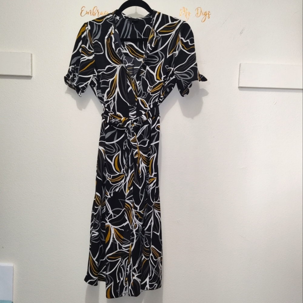 Who What Wear Button up Midi Dress
